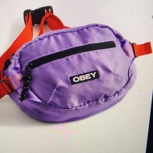 NWT OBEY Commuter Waist Bag Lavender sold at Urban Outfitters